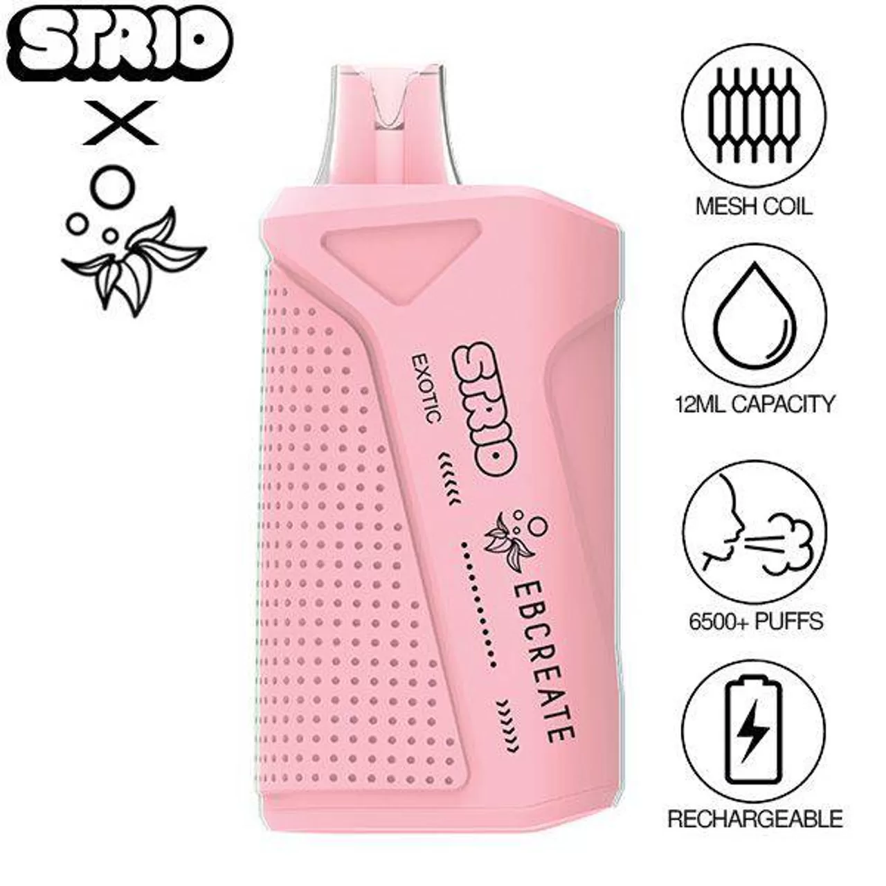 Vape Strio X EB Create 5% nic 6500 - Imagen 4